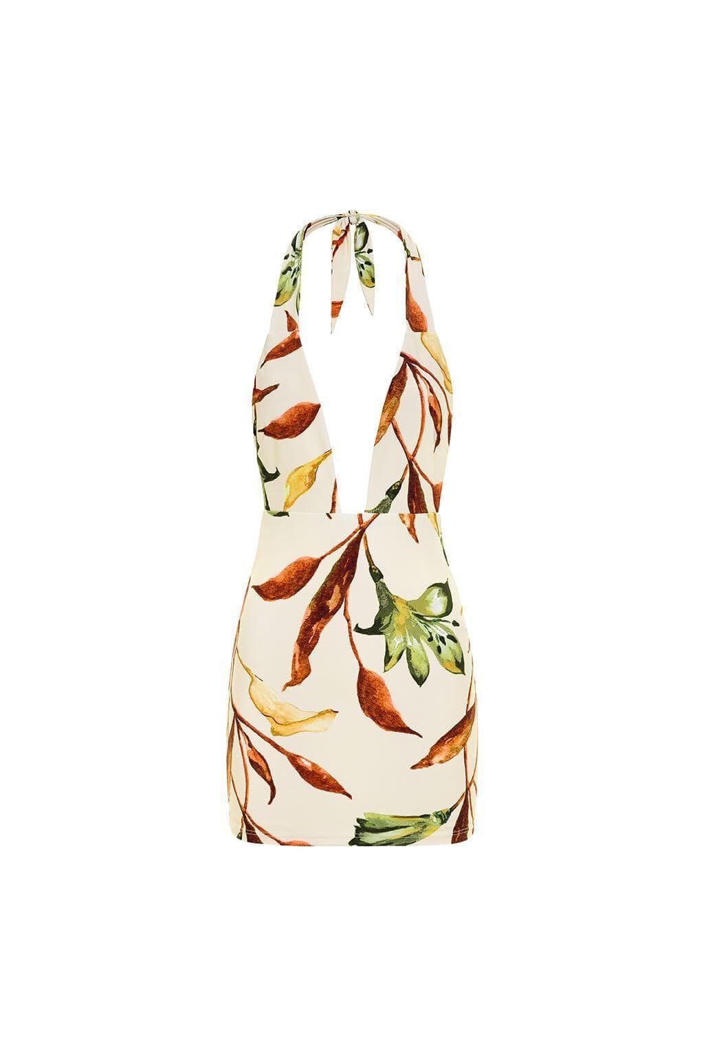 Rooted Floral Tropez Mini Dress