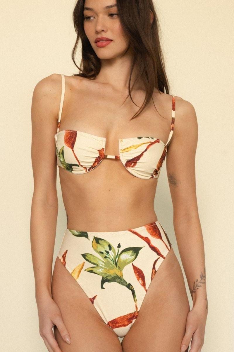 Rooted Floral Paula Bikini Bottom