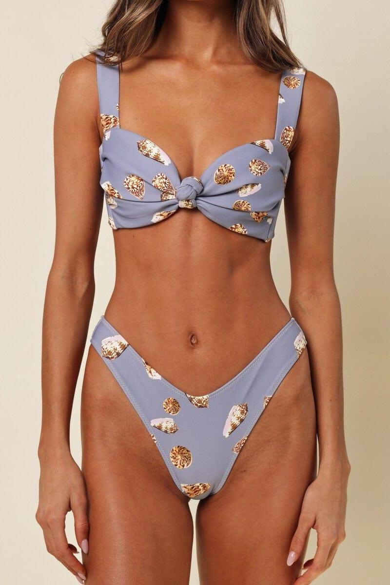 Shell Lulu (Zig-Zag Stitch) Bikini Bottom