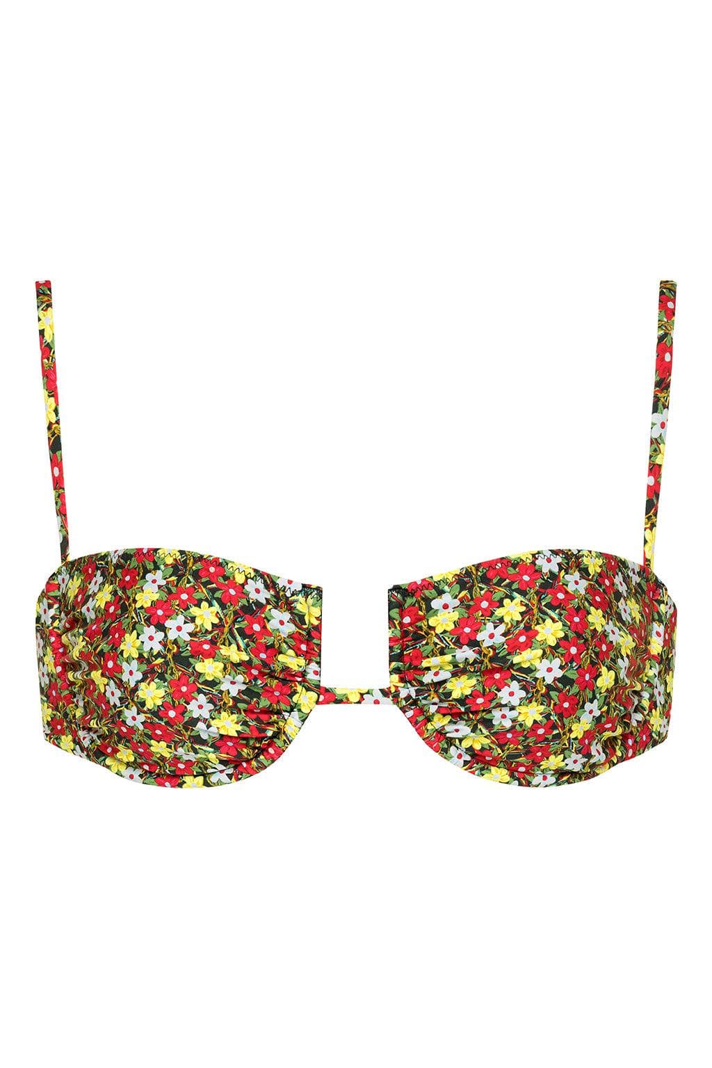 Sienna Floral Simonette Bikini Top