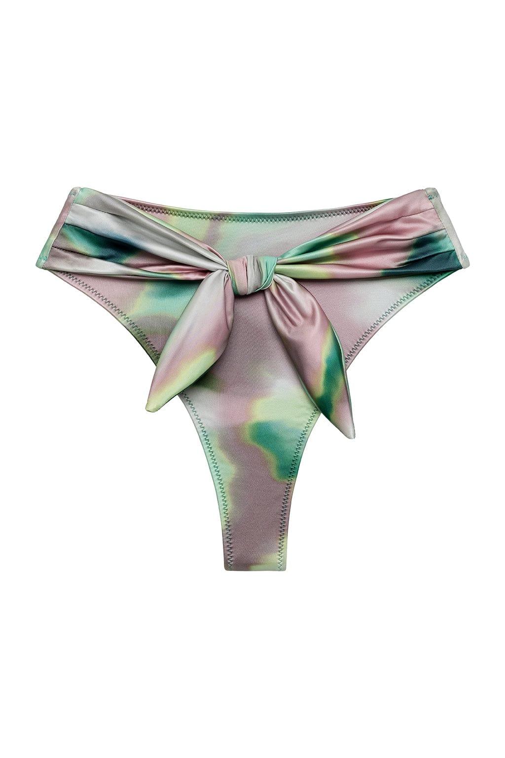 Silk Dye Paula Tie-Up Bikini Bottom