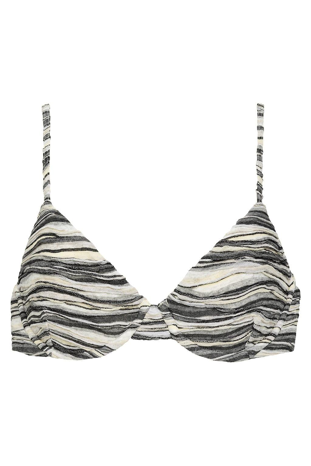 Slub Knit Dainty Bikini Top