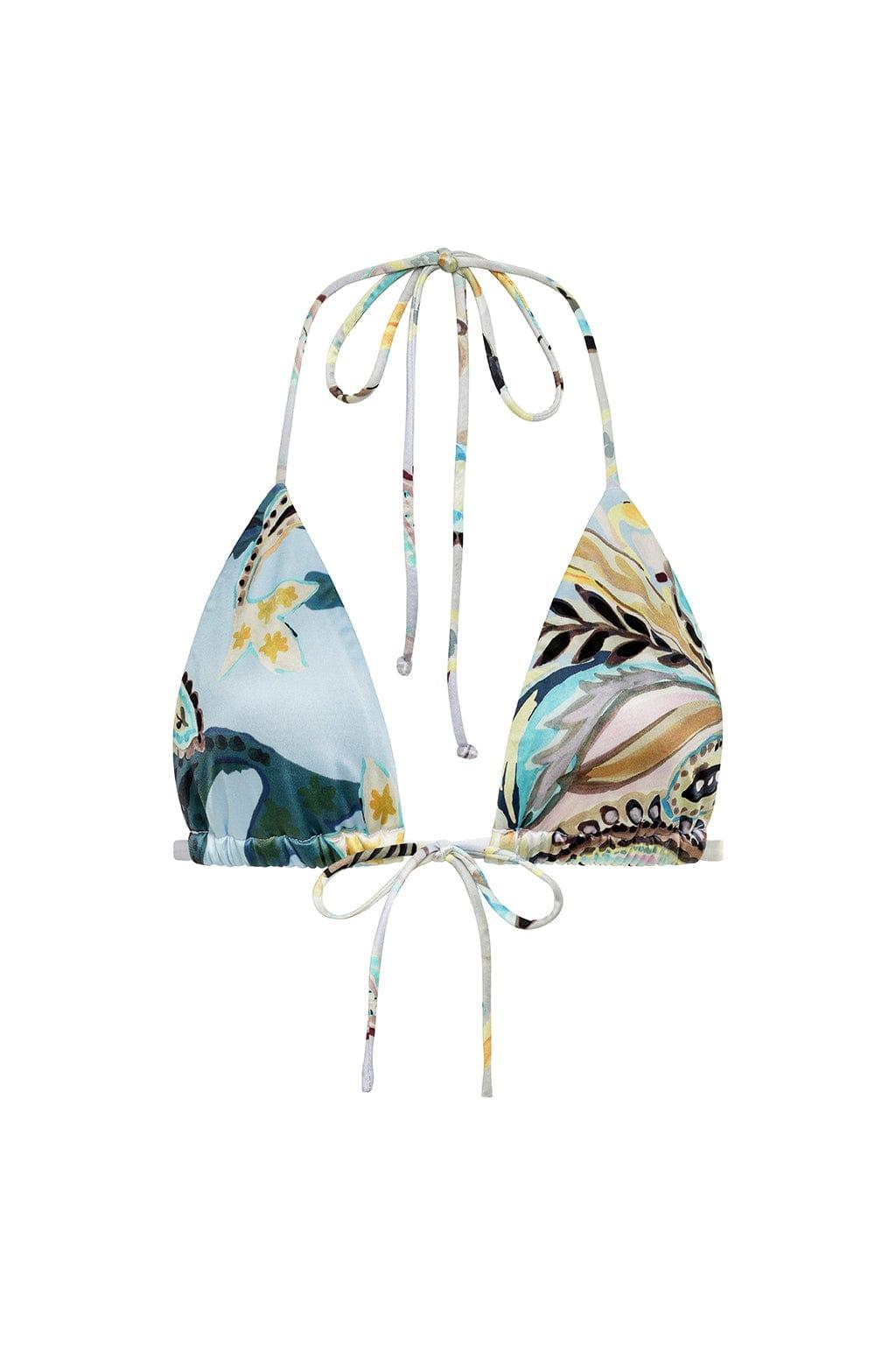St. Barths Floral Emma Bikini Top