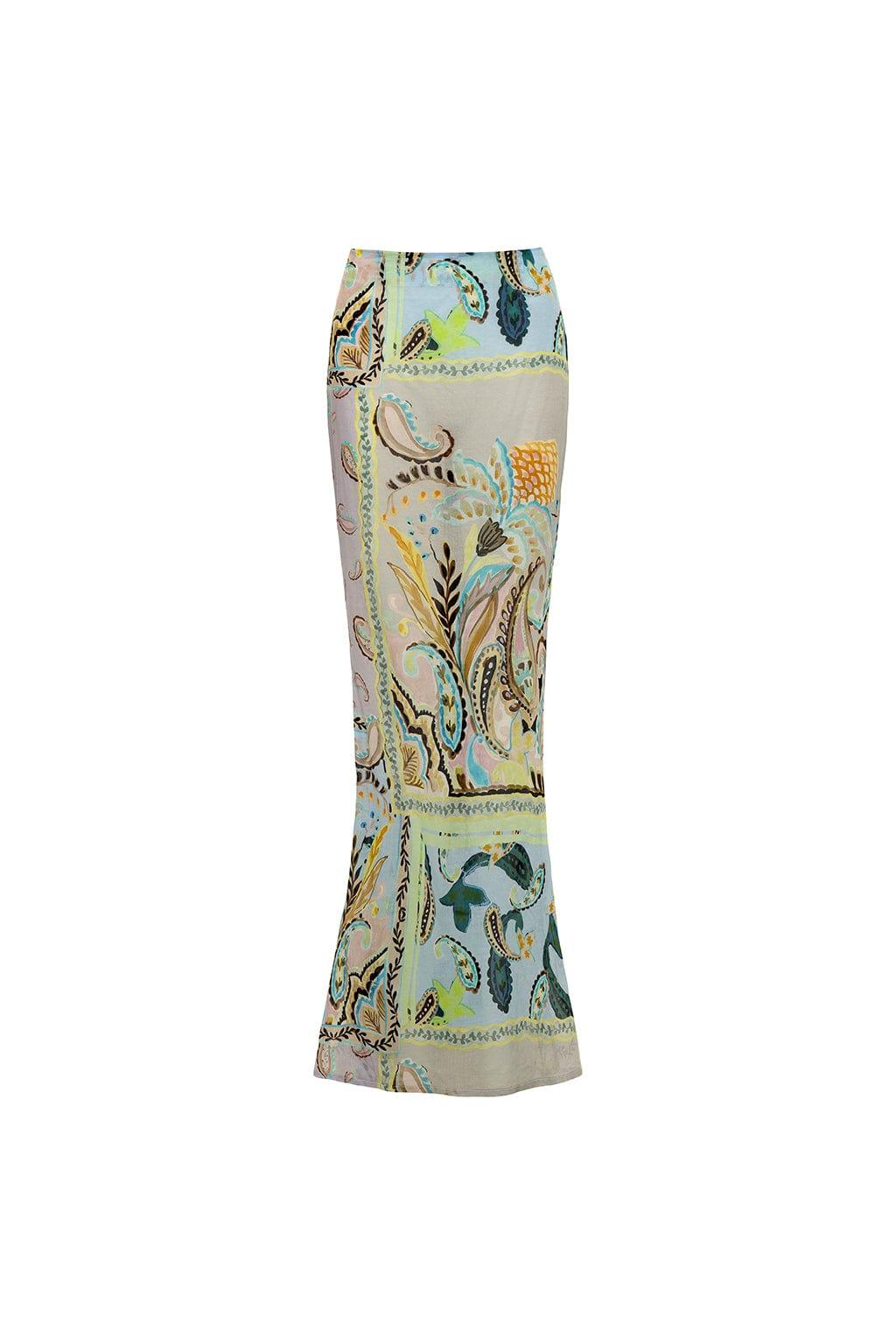 St. Barths Floral Natalia Skirt