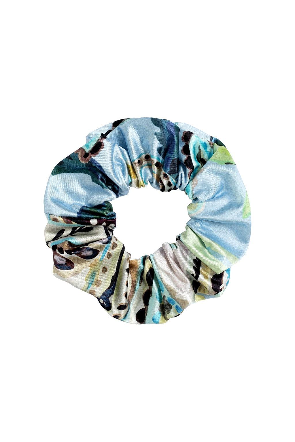 St. Barths Floral Scrunchie
