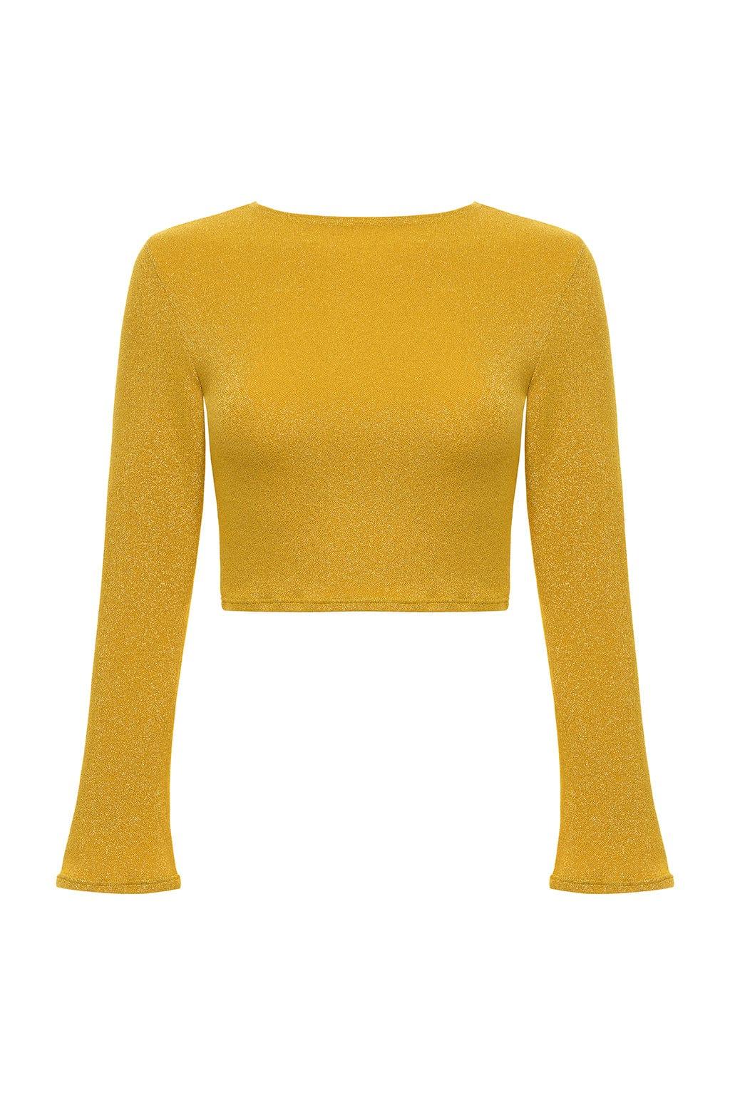 Sun Sparkle Flair Solidad Top