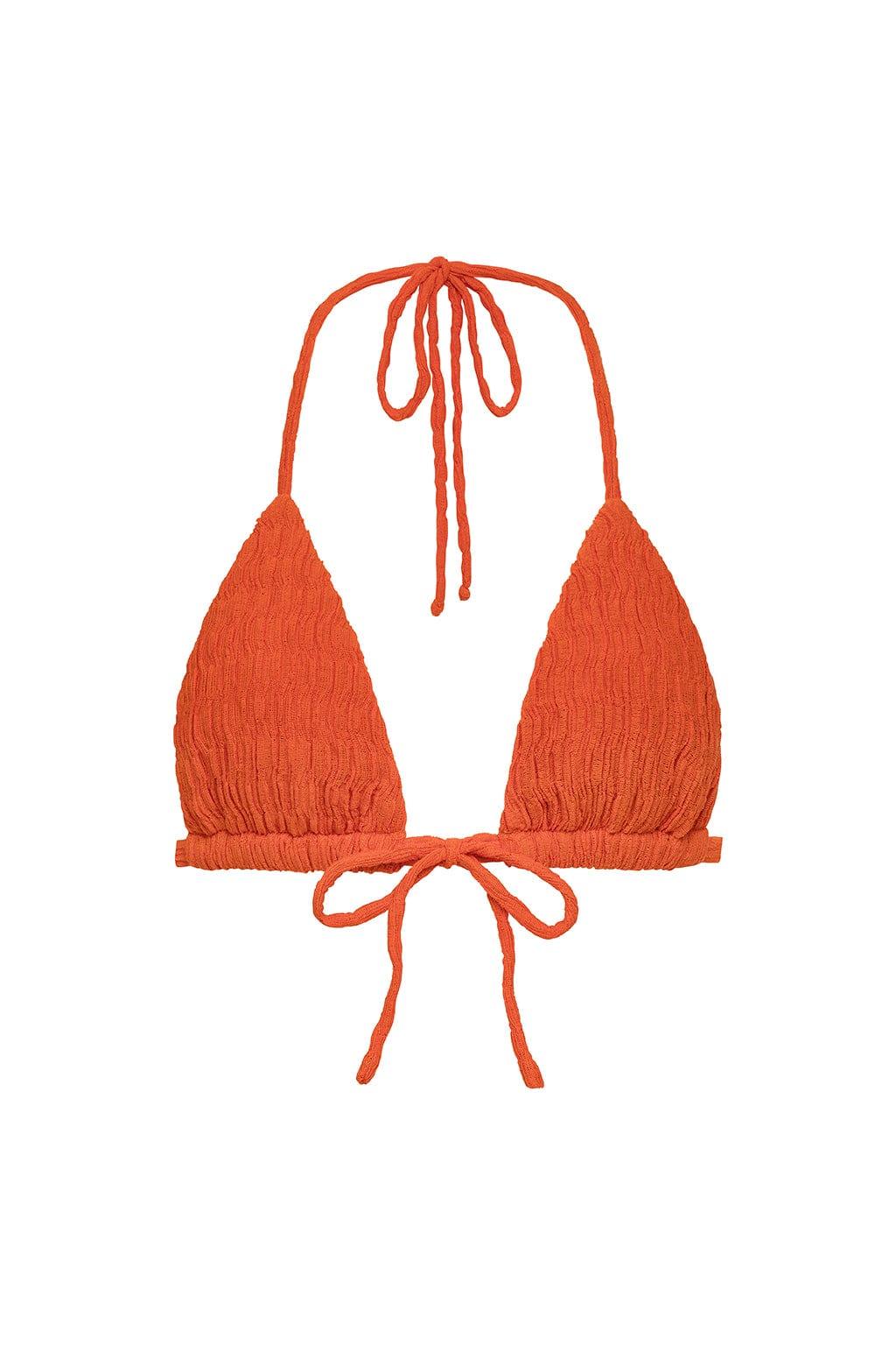 Tangerine Emma Bikini Top