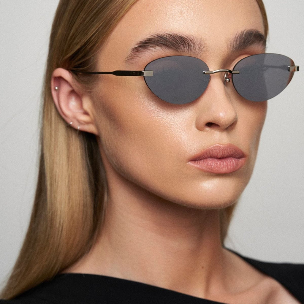 Trinity Sunglasses (Gloss Silver)
