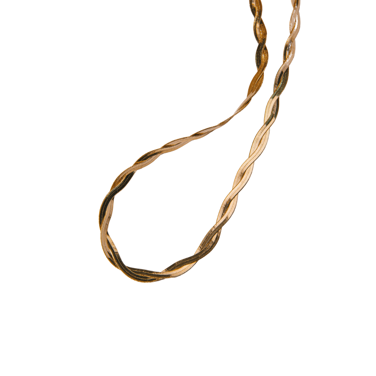 Braided Herringbone Necklace