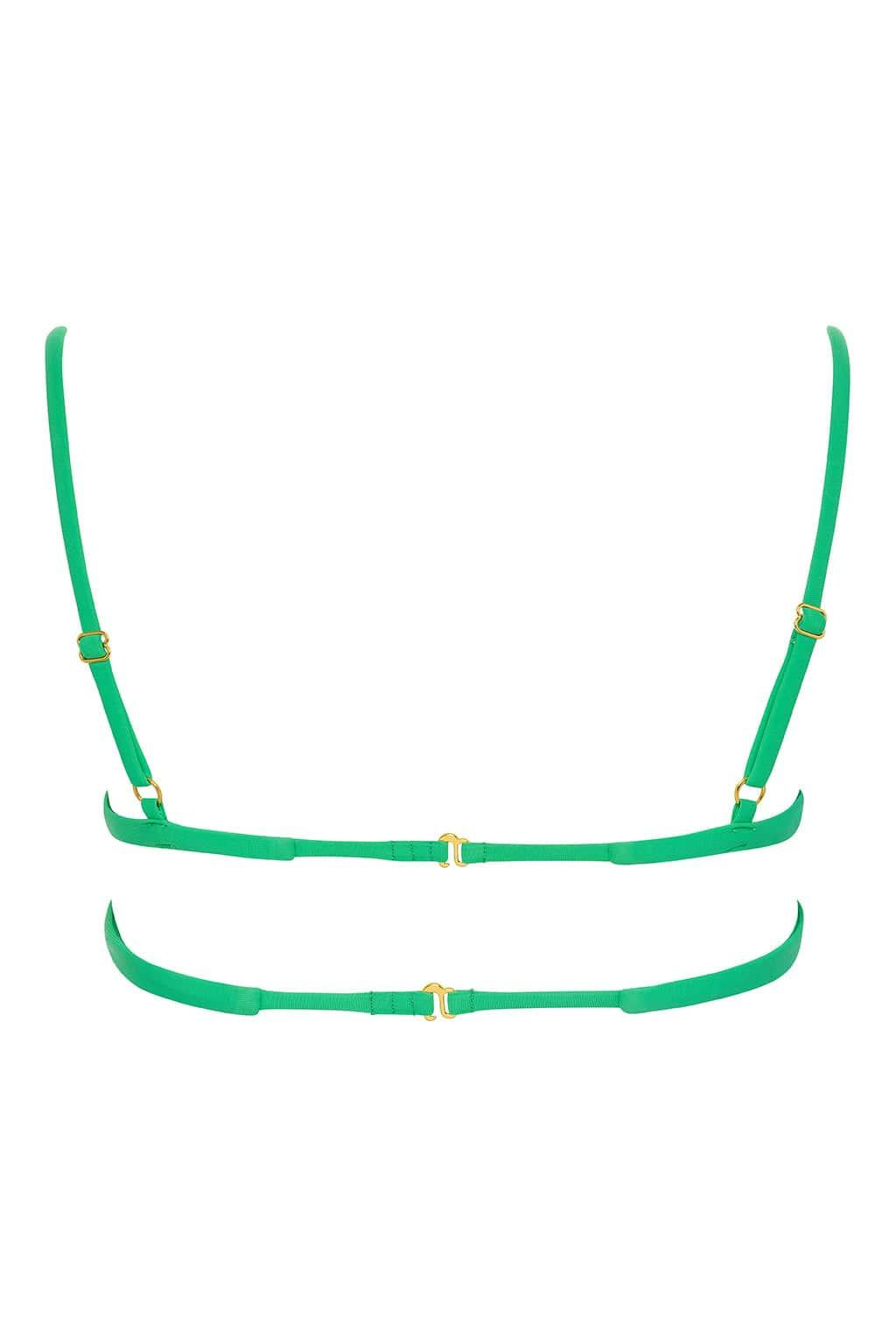 Verde Elany Bikini Top