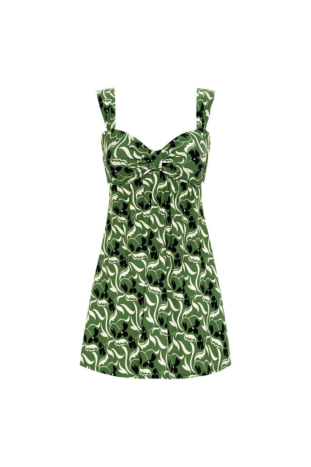 Veronica Floral Devin Short Slip Dress