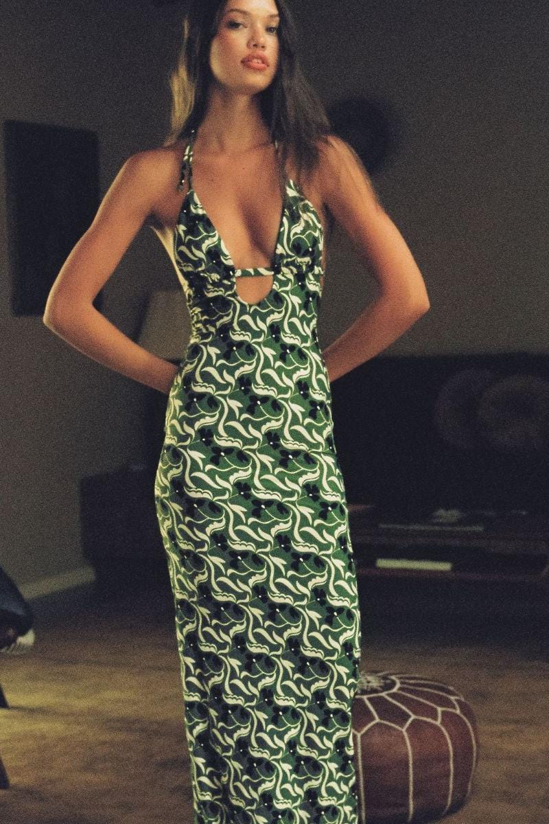 Veronica Floral Emma Maxi Dress