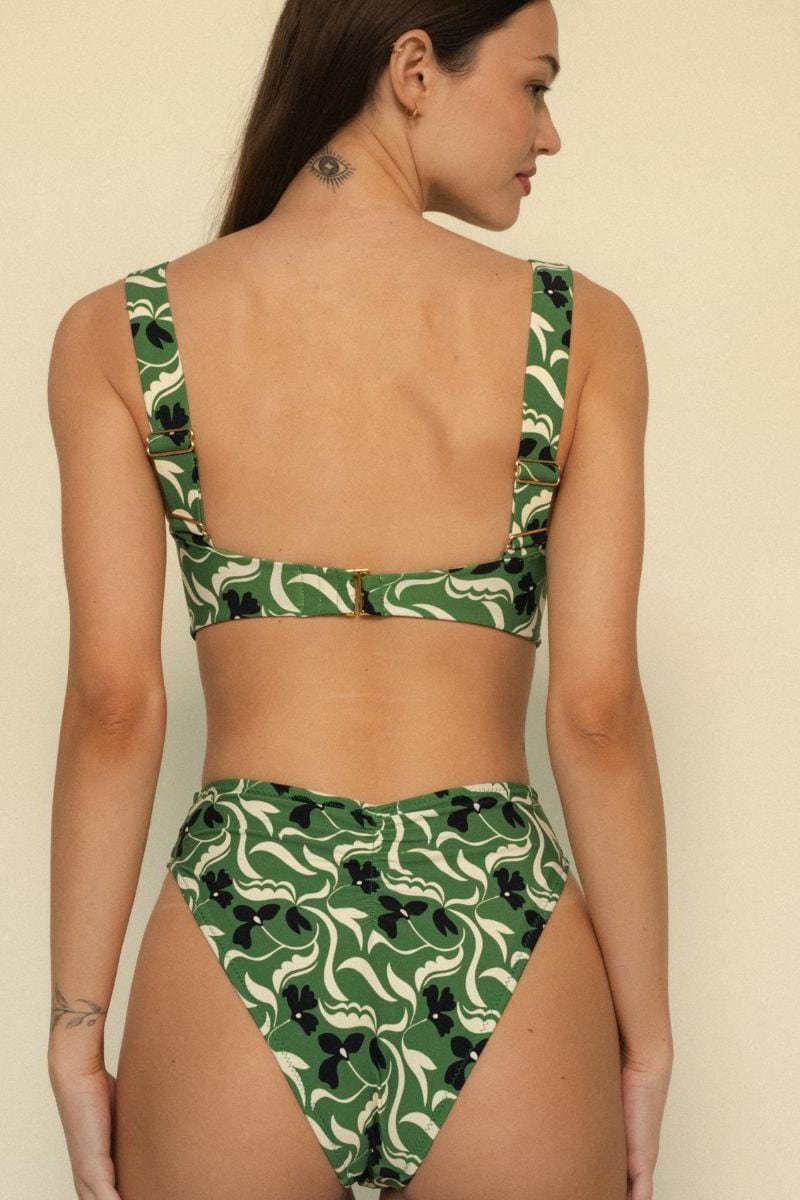 Veronica Floral Hayden Bikini Top