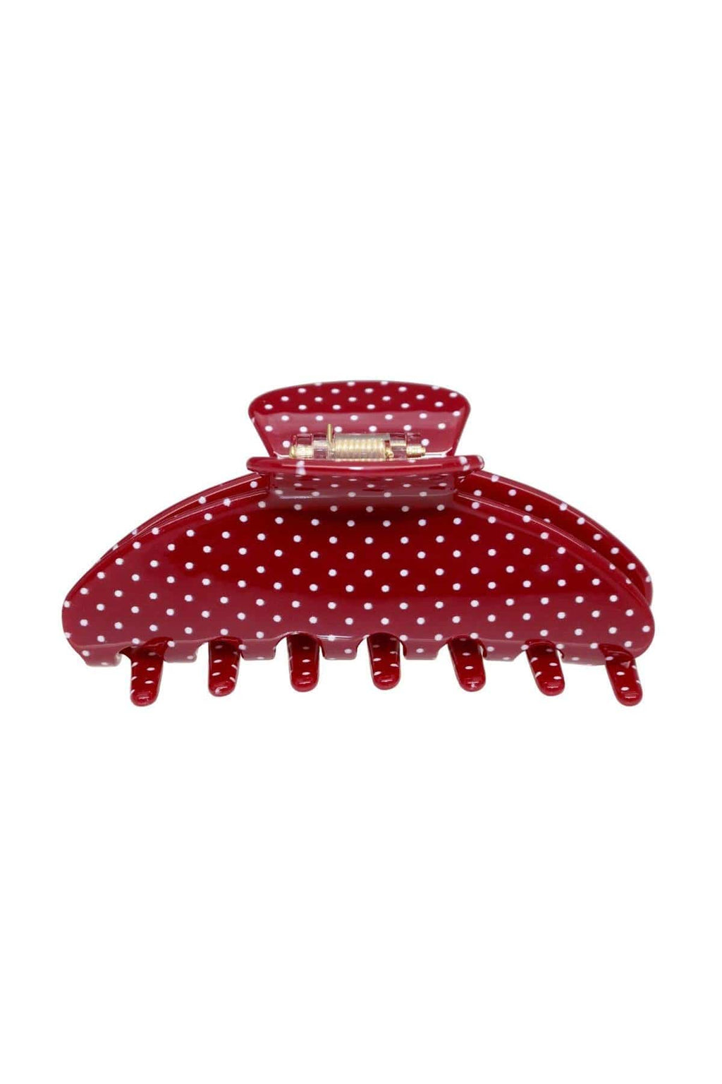 Big Effing Clip (Cherry Polka Dot)