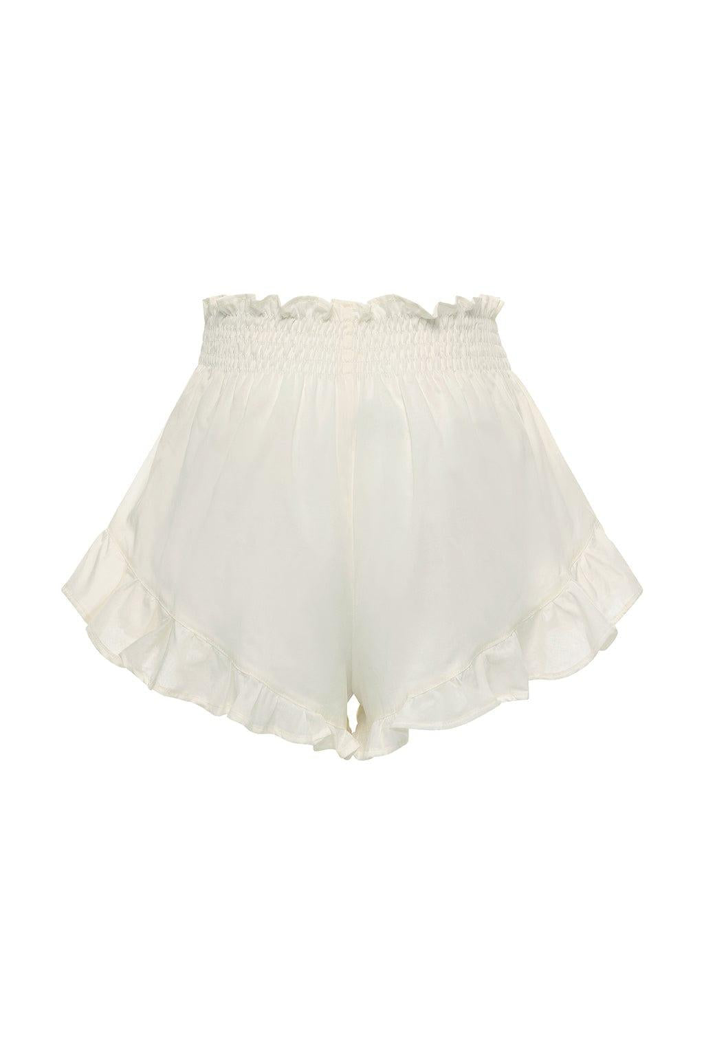 Cream Boho Short