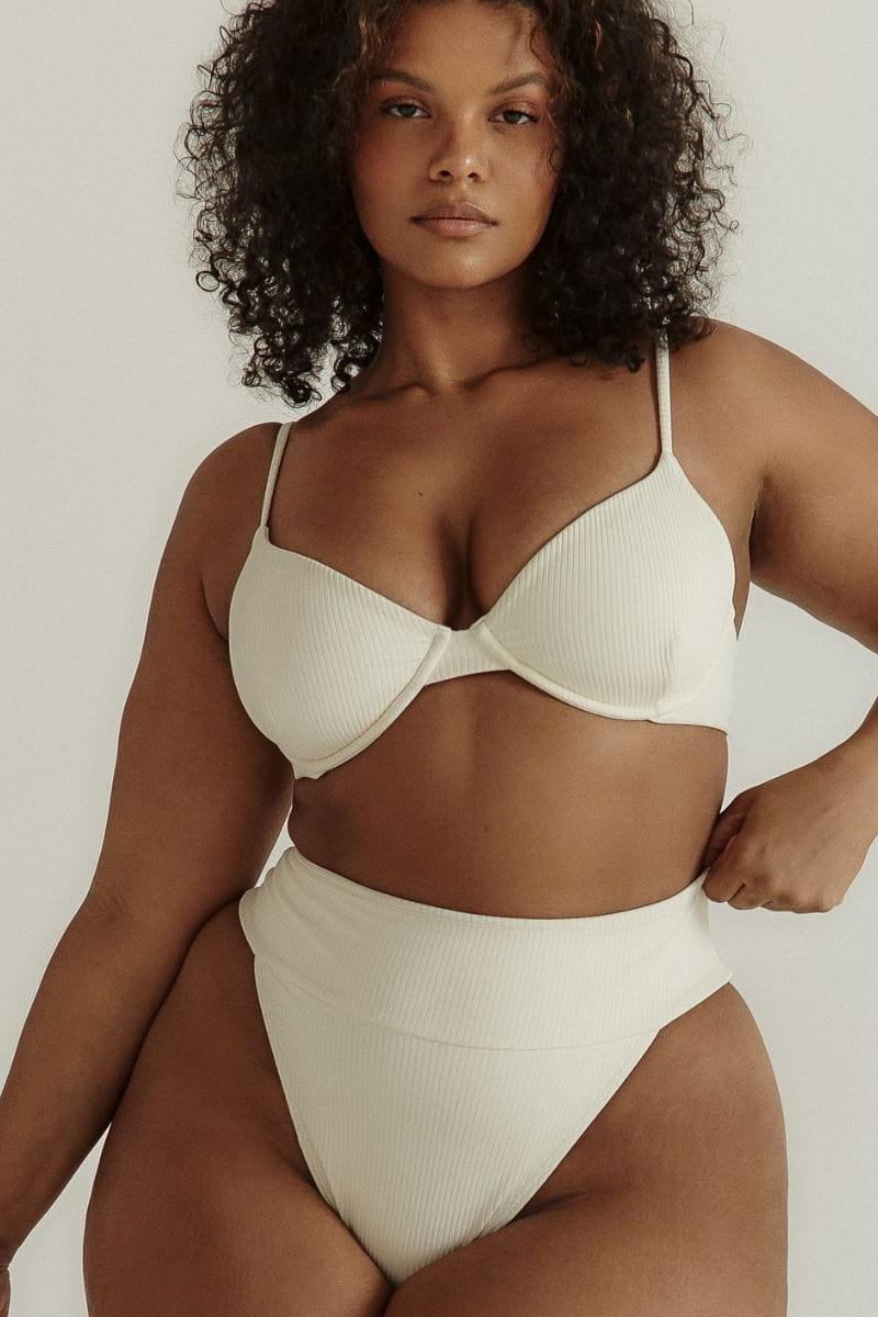 Cream Rib Tamarindo Bikini Bottom