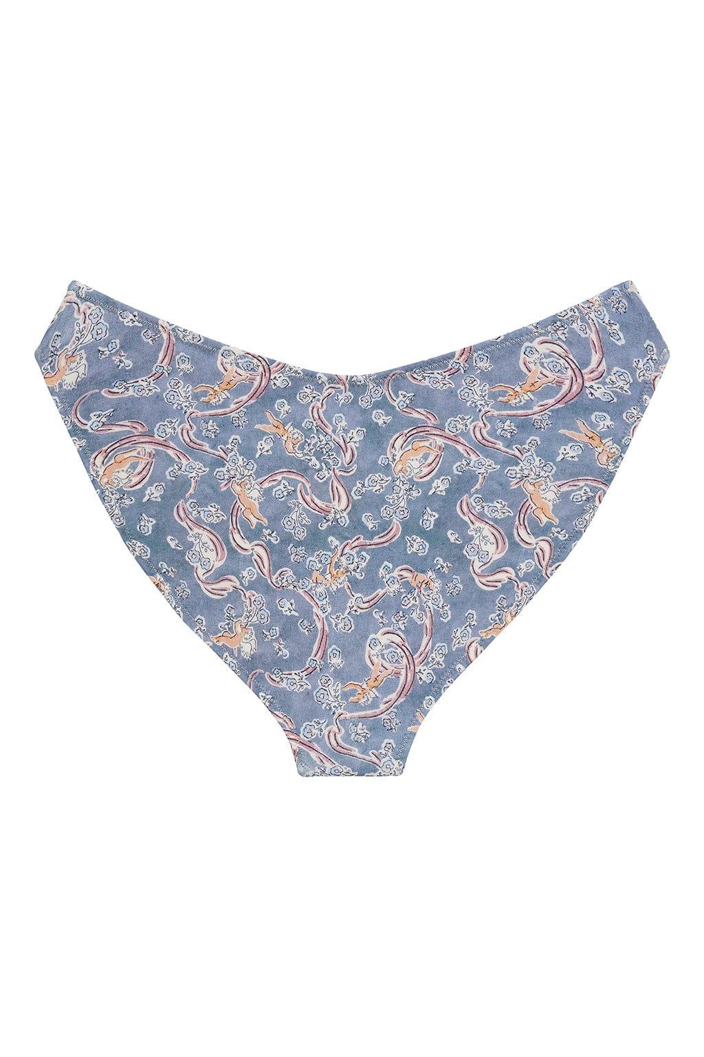Cupid Added Coverage Lulu (Zig-Zag Stitch) Bikini Bottom