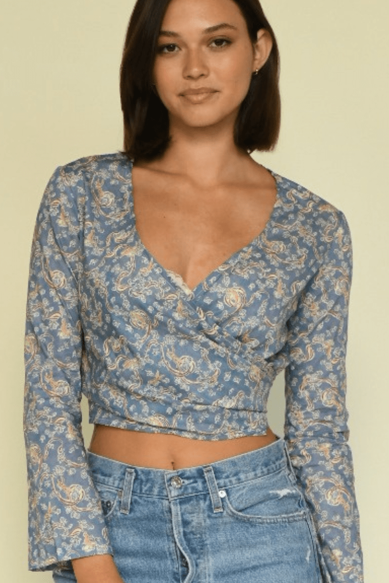 Cupid Wrap Top