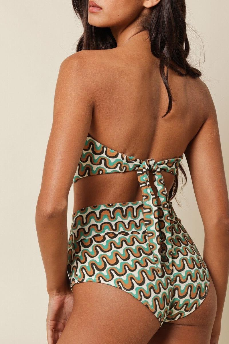 Groovy Added Coverage High Rise Bikini Bottom