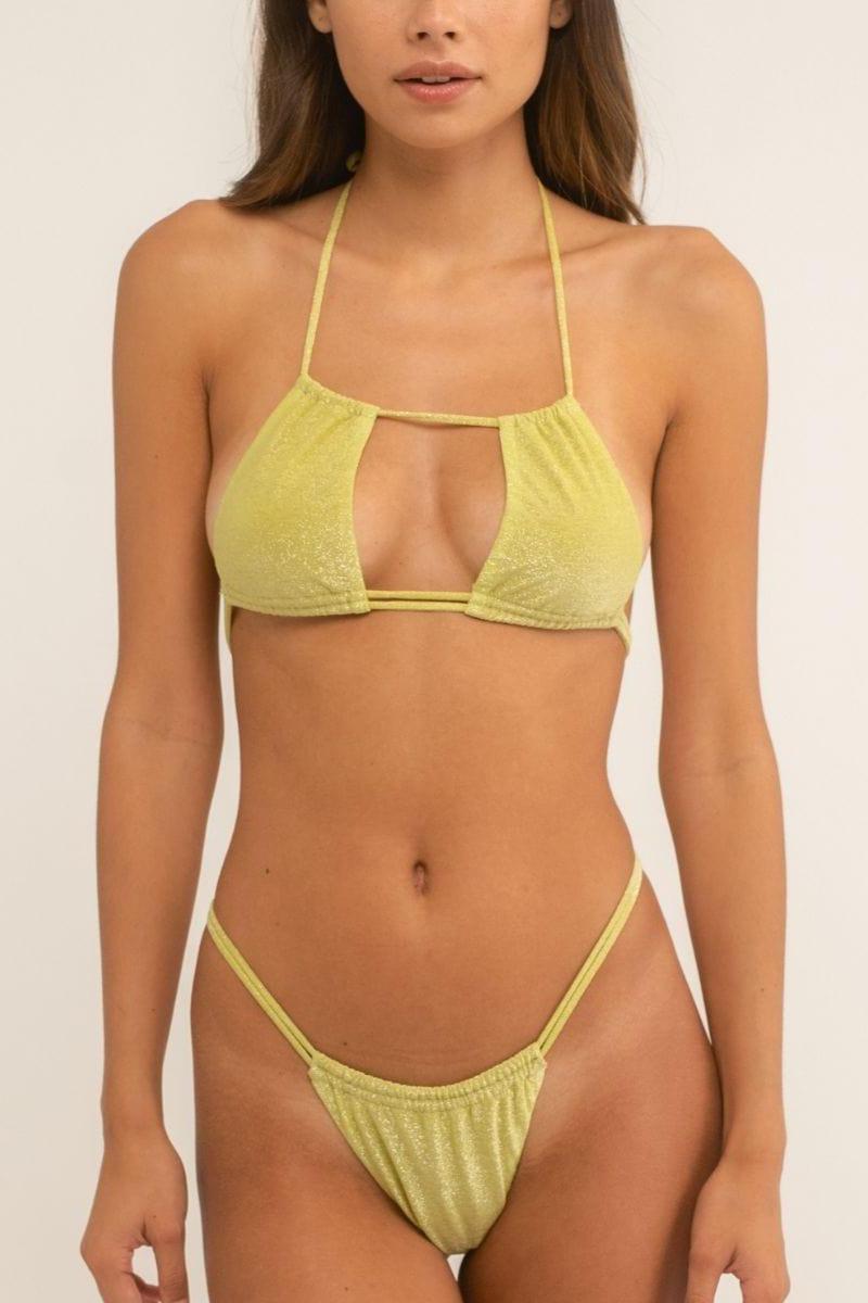 Limon Sparkle Brasil Bikini Bottom