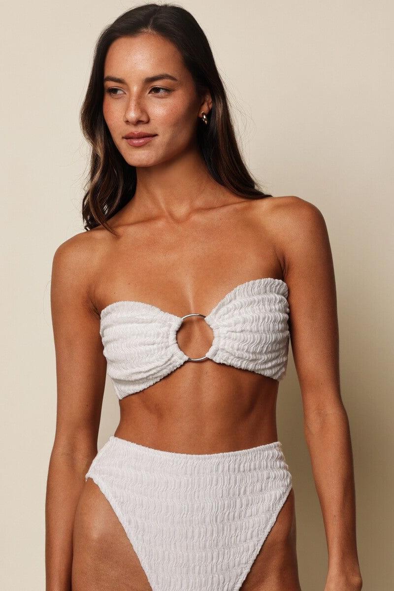 Seychelles Tori Ties Bandeau Bikini Top