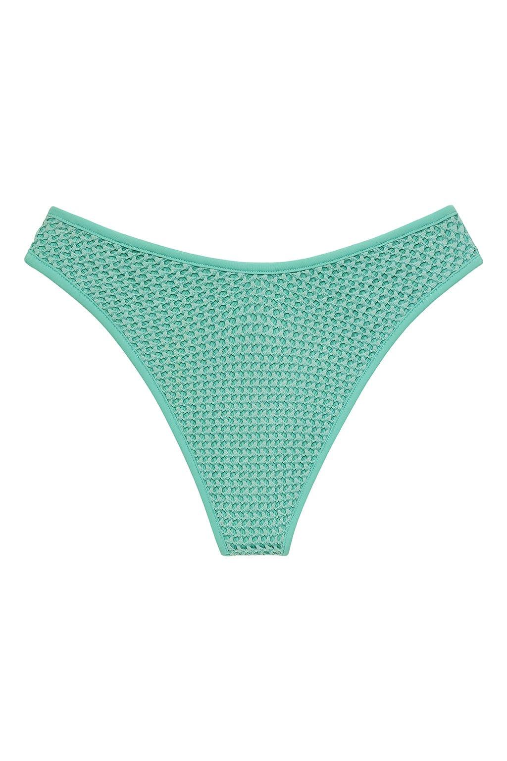 Turquoise Crochet Lulu Bikini Bottom