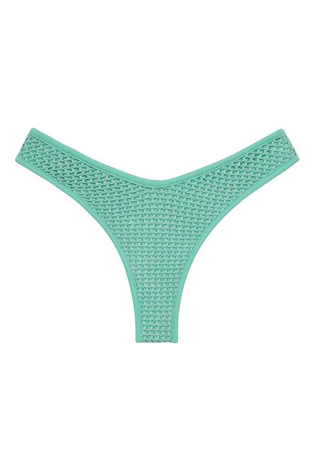 Turquoise Crochet Lulu Bikini Bottom