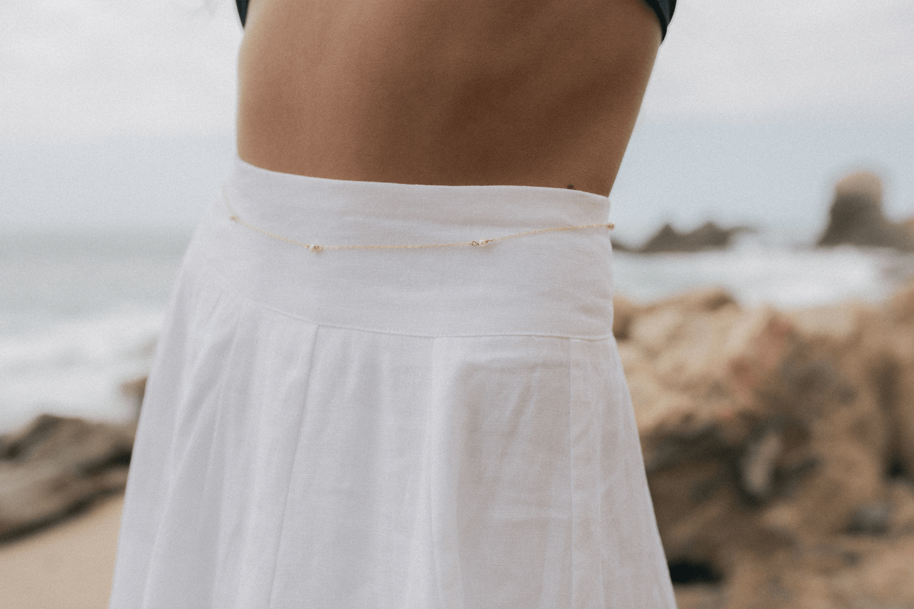 Pearl Belly Chain
