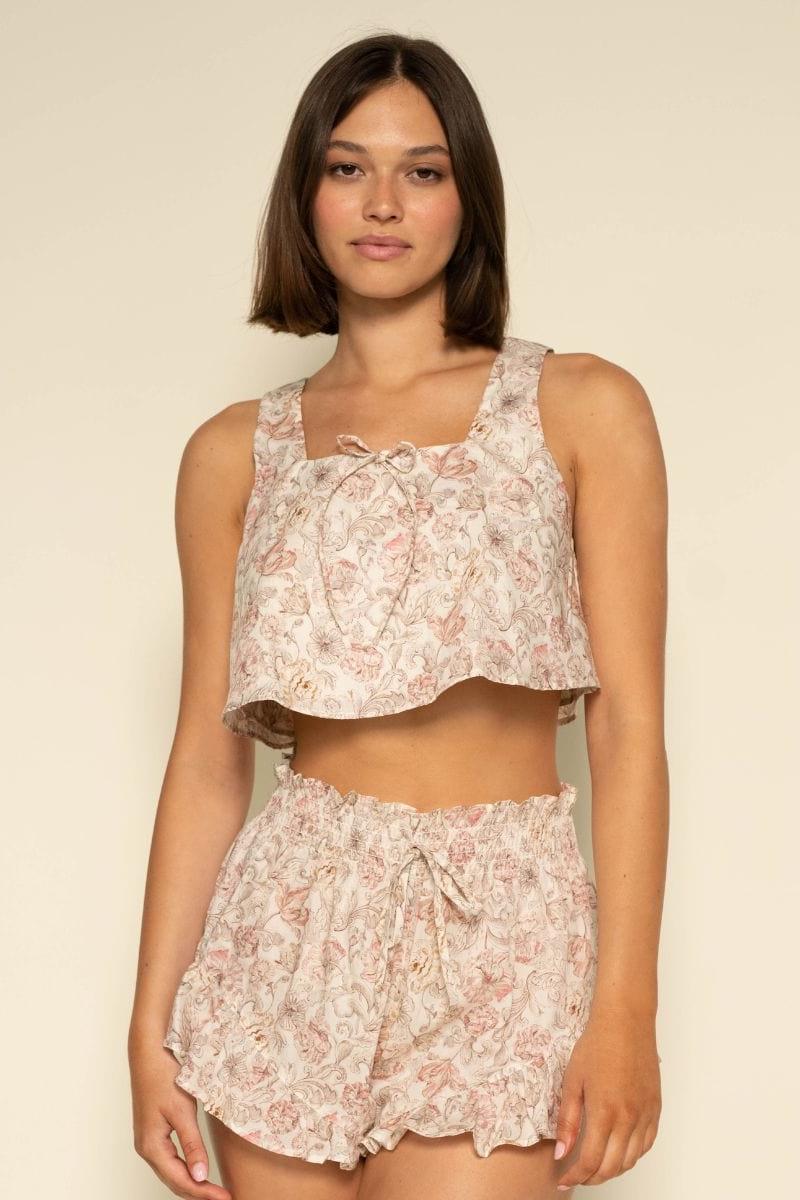 Venecia Floral Boho Short